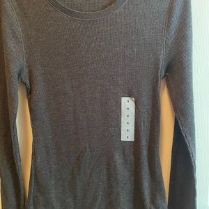 Old Navy Plush Long Sleeve  Slim-Fit T-Shirt for Women Small NWOT